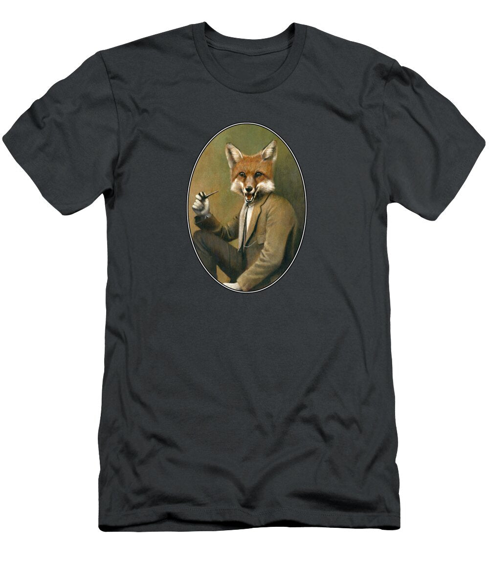 Vintage Mr Fox Oval Michael Thomas T-Shirt