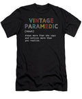 Vintage Paramedic Doctor Ems Emt Doctor Medicine Ambulance First Aid Gift Thomas Larch T-Shirt