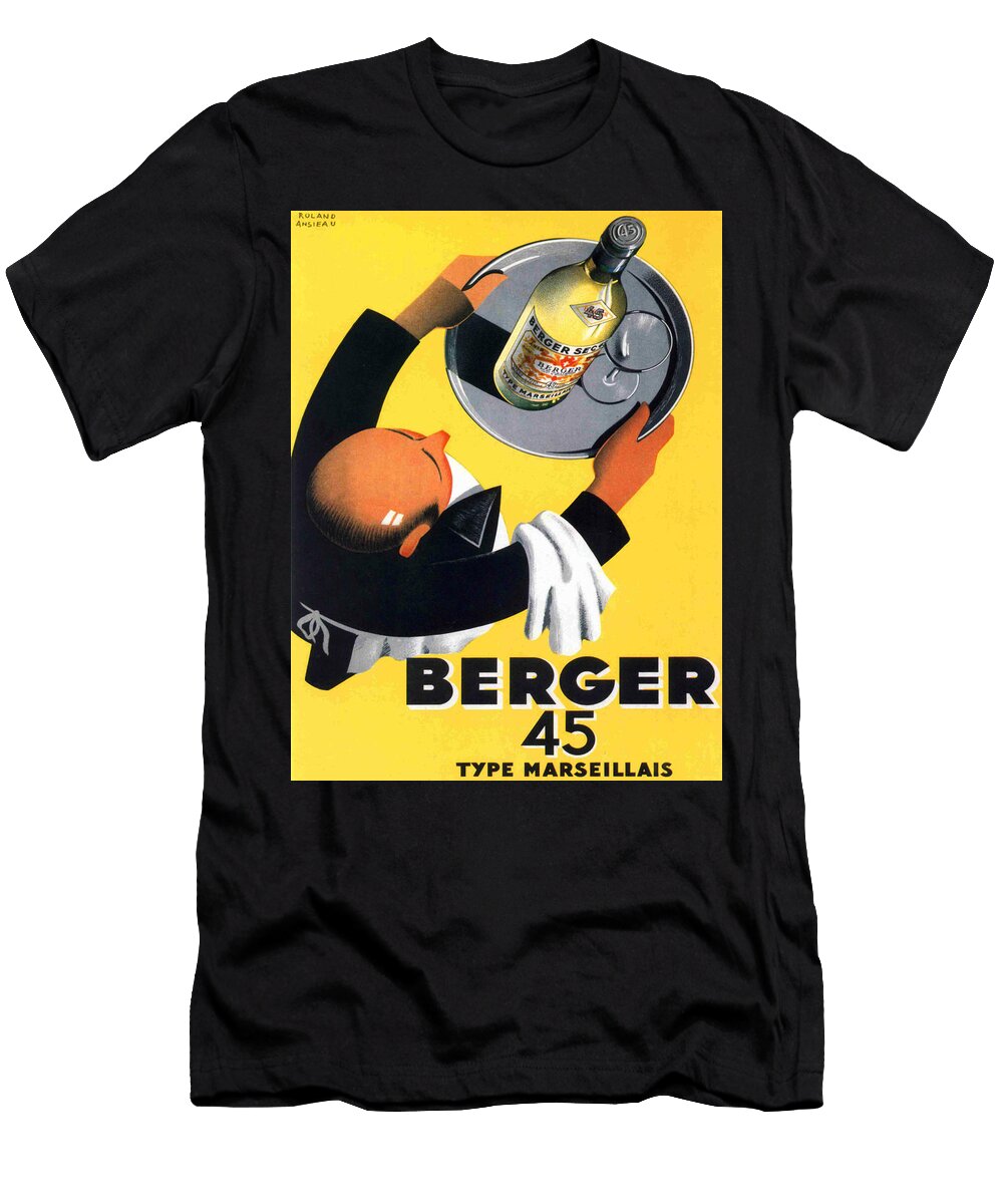 Vintage Poster Berger Vintage Images T-Shirt