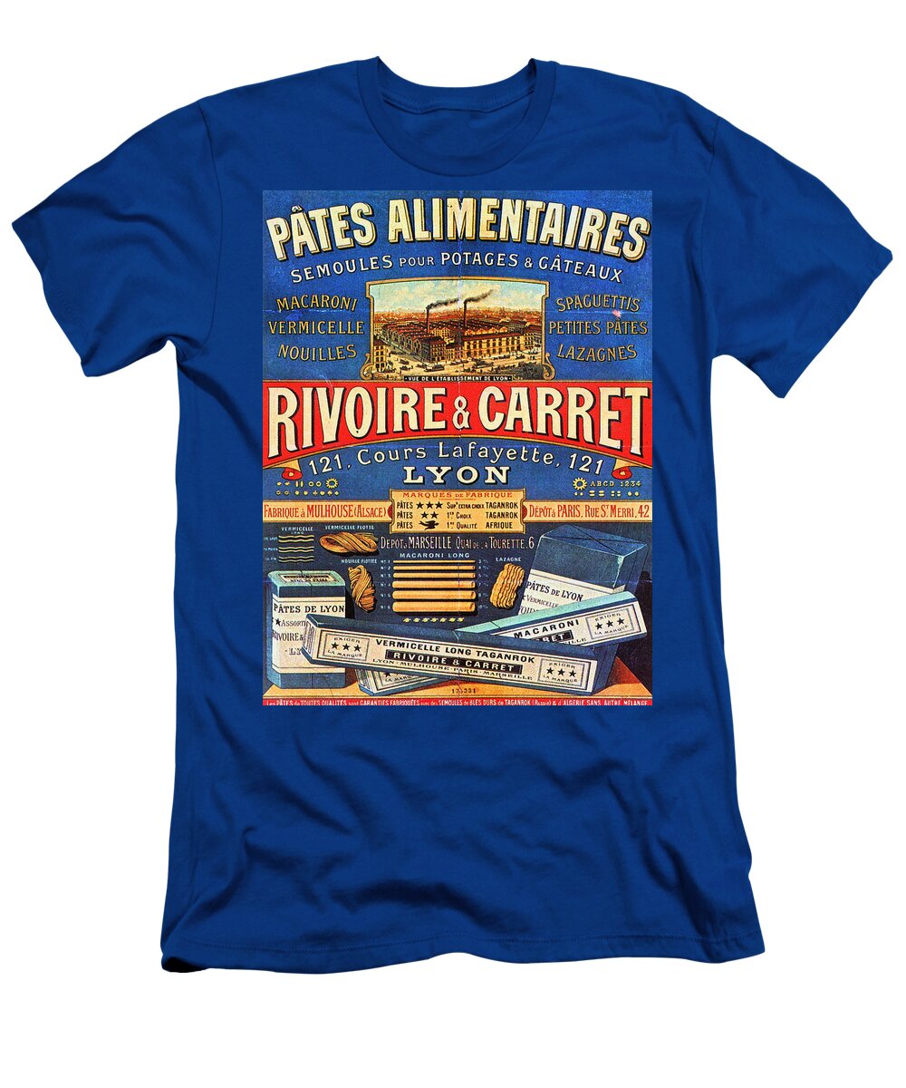Vintage Poster Pates Alimentaires Vintage Images T-Shirt