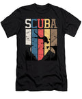 Vintage Retro Deep Ocean Sea Scuba Diving Graphic Thomas Larch T-Shirt