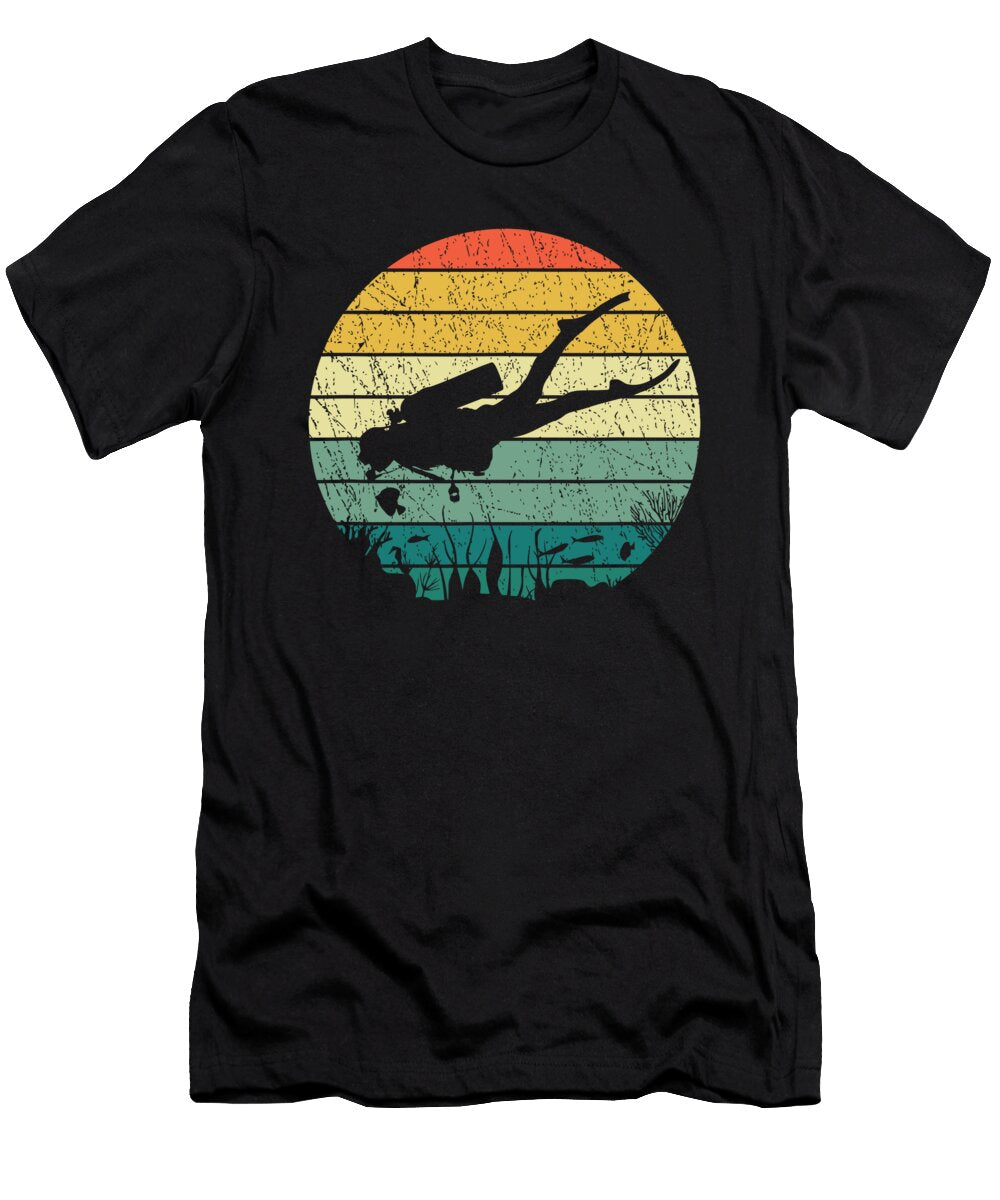 Vintage Scuba Diving Ocean Diver 1 T-Shirt