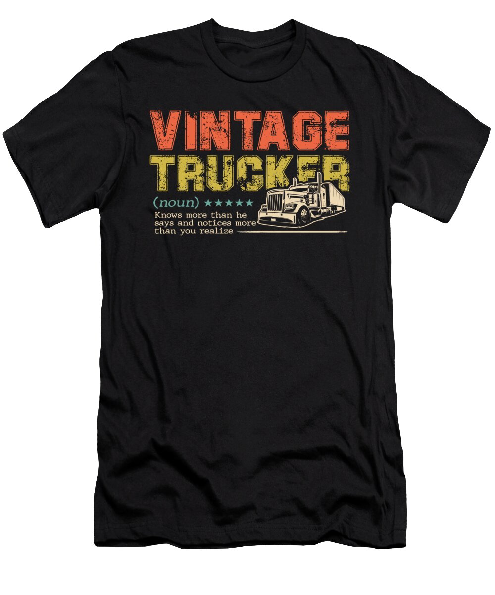 Vintage Trucker Do Tran Quang T-Shirt