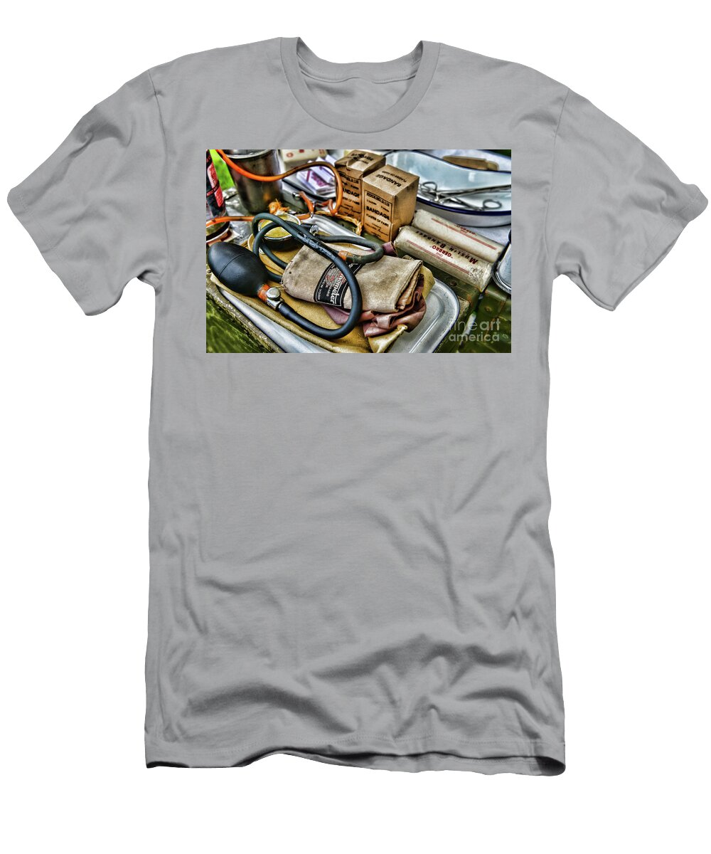 Vital Signs Vintage Blood Pressure Cuff Paul Ward T-Shirt
