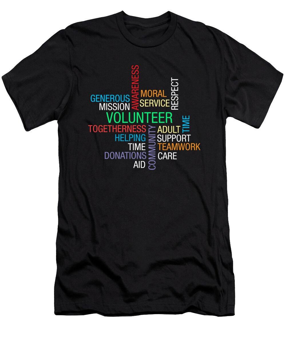 Volunteer Helping Volunteering Volunteers Charity Gift Thomas Larch T-Shirt