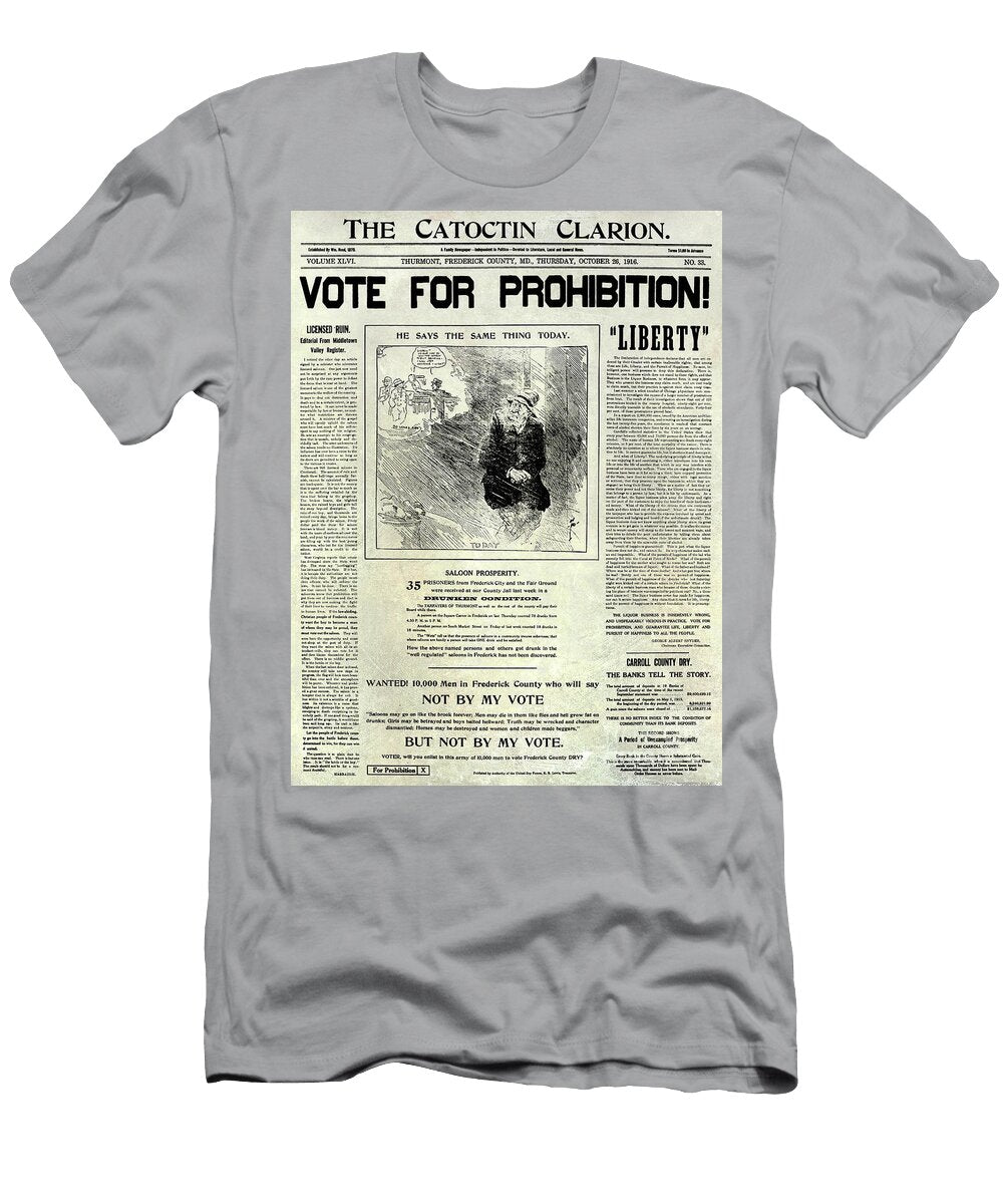 Vote for Prohibition Jon Neidert T-Shirt