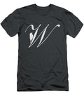 W in Light Gray Bird and Script Custom Home Fashions T-Shirt
