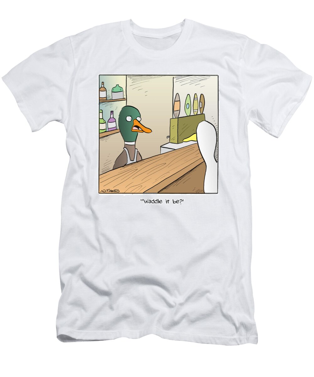 Waddle It Nate Fakes No Index T-Shirt