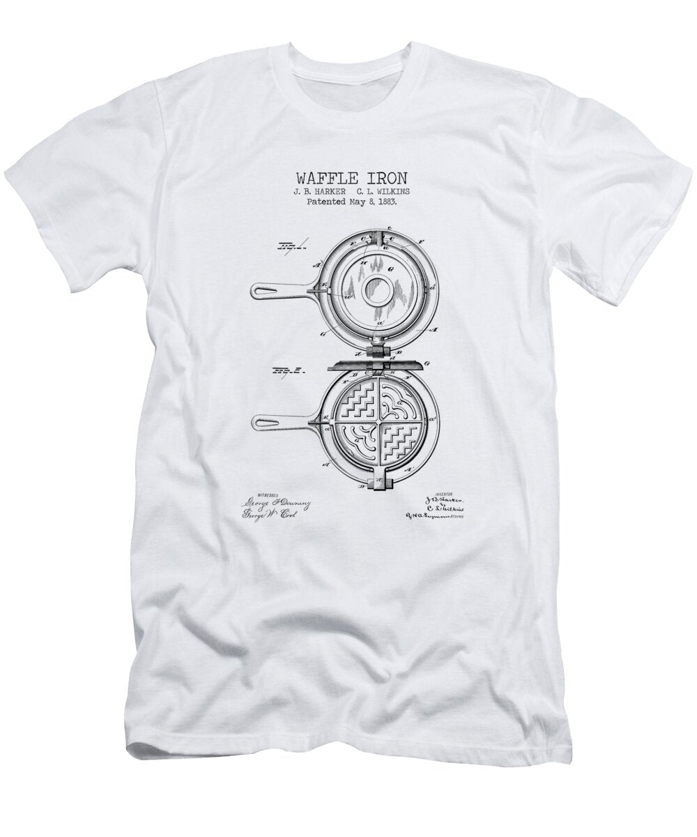 Waffle Iron Patent Denny H T-Shirt