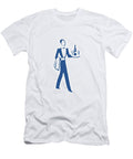 Waiter Carrying Tray Csa Images T-Shirt