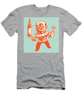 Waiter Holding Bottle of Liquor Csa Images T-Shirt