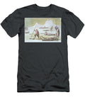 Waiting on the Ice Detail From Seal Hunting Gallo Gallina T-Shirt