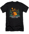Wanna Go Camping Alpaca Tent Camper Funny Camp Humor Friends Maximus Designs T-Shirt