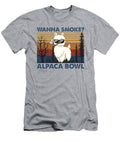 Wanna Smoke Alpaca Bowl Cute Gangster Alpaca Nikolz Merce T-Shirt