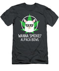 Wanna Smoke Alpaca Bowl Funny Dispensary Weed Brookj Shilo T-Shirt