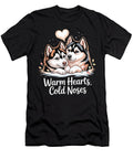 Warm Hearts Cold Noses Husky Puppy Cute Husky Zyneu Gangd T-Shirt