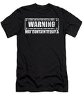 Warning May Contain Tequila Mexican Alcohol Gift Haselshirt T-Shirt
