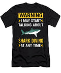 Warning Shark Diving Diver Petrona Romero T-Shirt