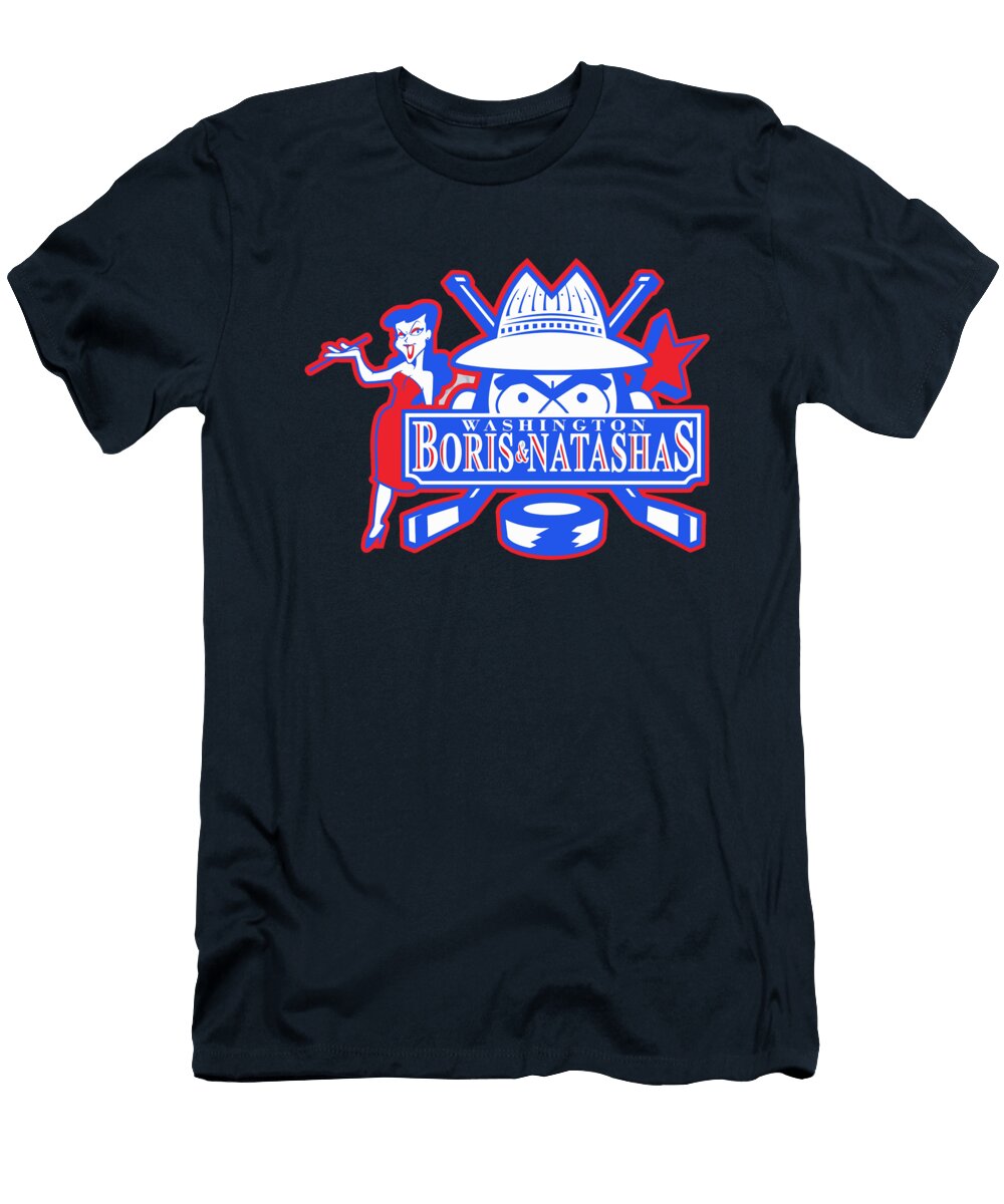 Washington Capitals Boris and Natasha Huyen Vu T-Shirt