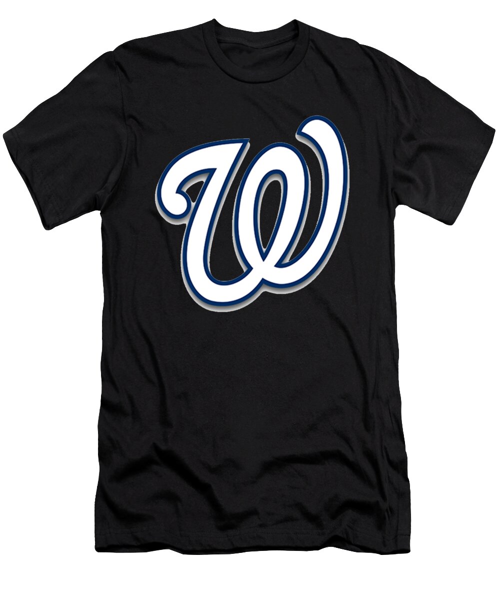 Washington National Baseball Team Logo Jaron Kunze T-Shirt