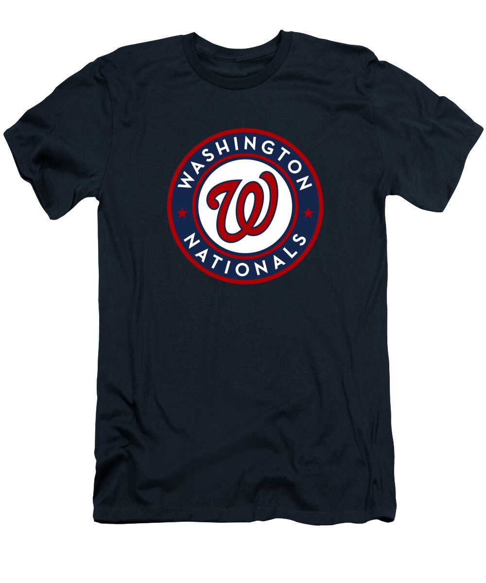 Washington Nationals Logo Emmett Wilkinson T-Shirt