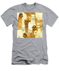 Watercolor Cute Alpacas Pattern Julien T-Shirt