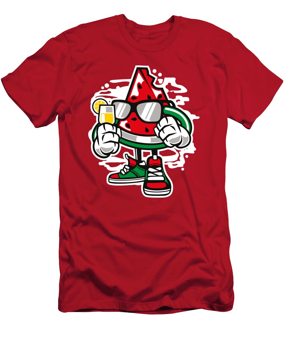Watermelon Lemonade Long Shot T-Shirt