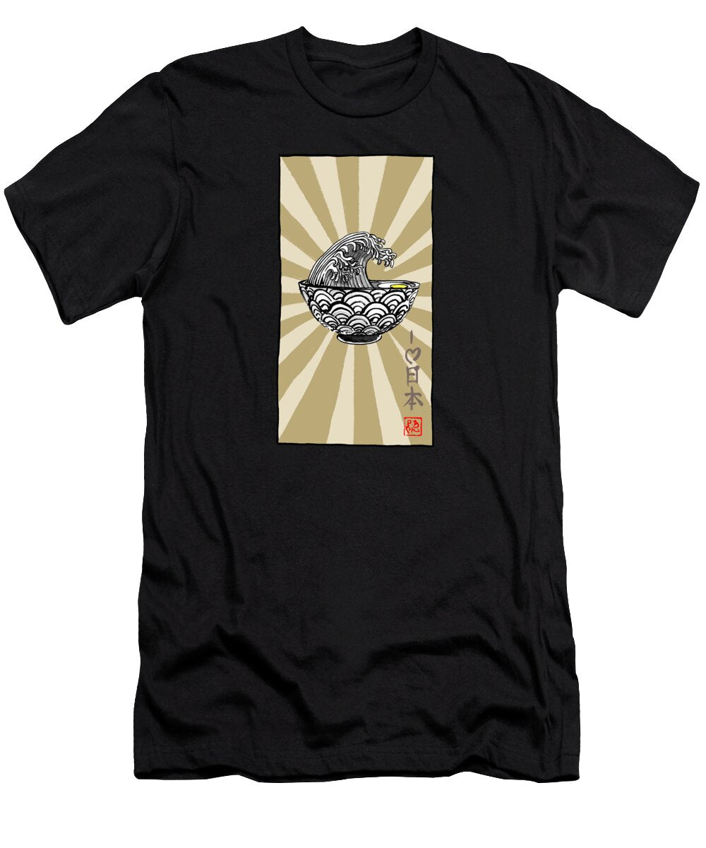 Wave Ramen Pechane Sumie T-Shirt