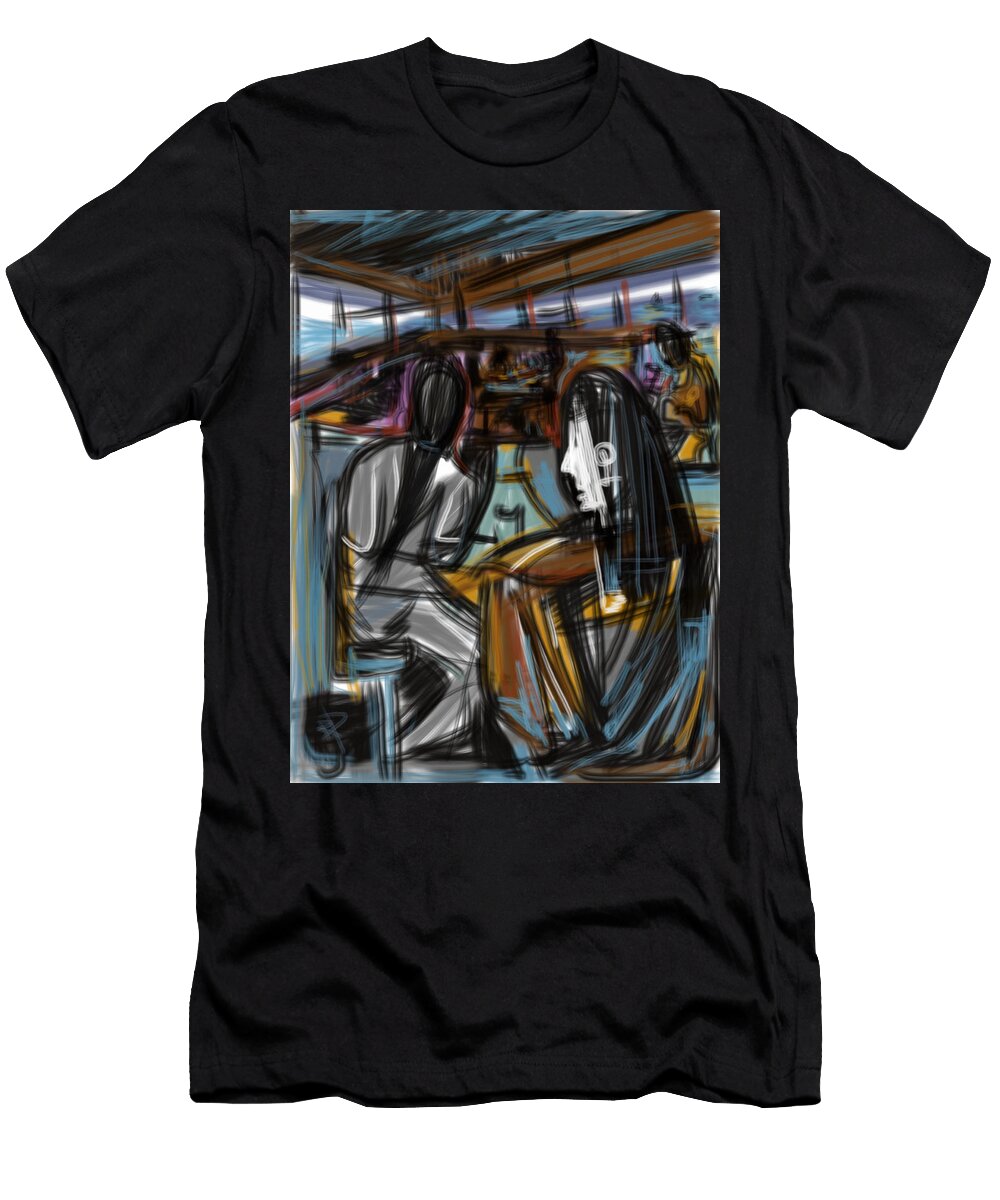 Waves and Whiskey Russell Pierce T-Shirt