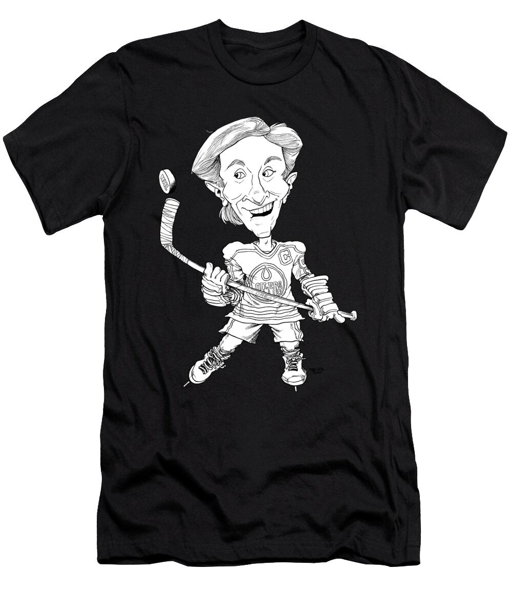 Wayne Gretzky Mike Scott T-Shirt