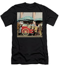 Wear Youngs Hats At Frankfurter Hot Dog Stands 3 Cents Each 20170707 Square Colorized Wingsdomain Art and Photography T-Shirt