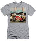 Wear Youngs Hats At Frankfurter Hot Dog Stands 3 Cents Each 20170707 Square V2 Colorized Wingsdomain Art and Photography T-Shirt