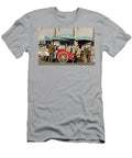Wear Youngs Hats At Frankfurter Hot Dog Stands 3 Cents Each 20170707 V2 Colorized Wingsdomain Art and Photography T-Shirt