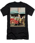 Wear Youngs Hats At Frankfurter Hot Dog Stands 3 Cents Each 20170707 Vertical Cut Colorized Wingsdomain Art and Photography T-Shirt