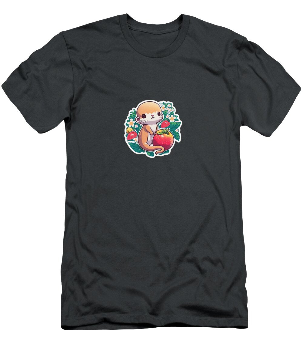 Weasel with Apple Kailooma X Thedol T-Shirt