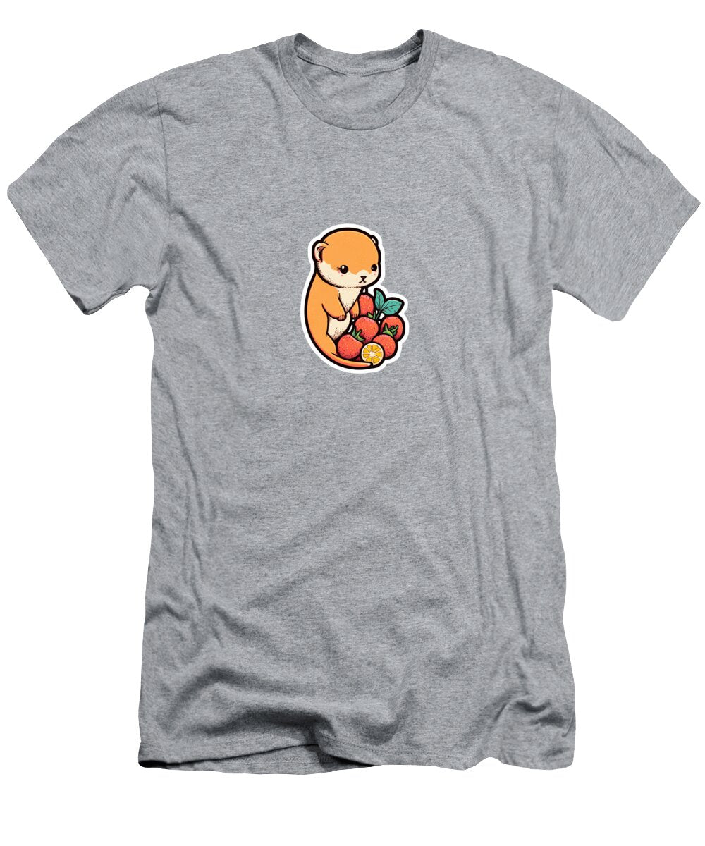 Weasel with Orange Fruit Kailooma X Thedol T-Shirt