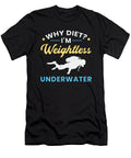 Weightless Underwater Scuba Diving Diver Ocean Tshirtconcepts Marvin Poppe T-Shirt