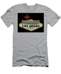 Welcome to Vegas Knights Sign Digital Drawing Ricky Barnard T-Shirt