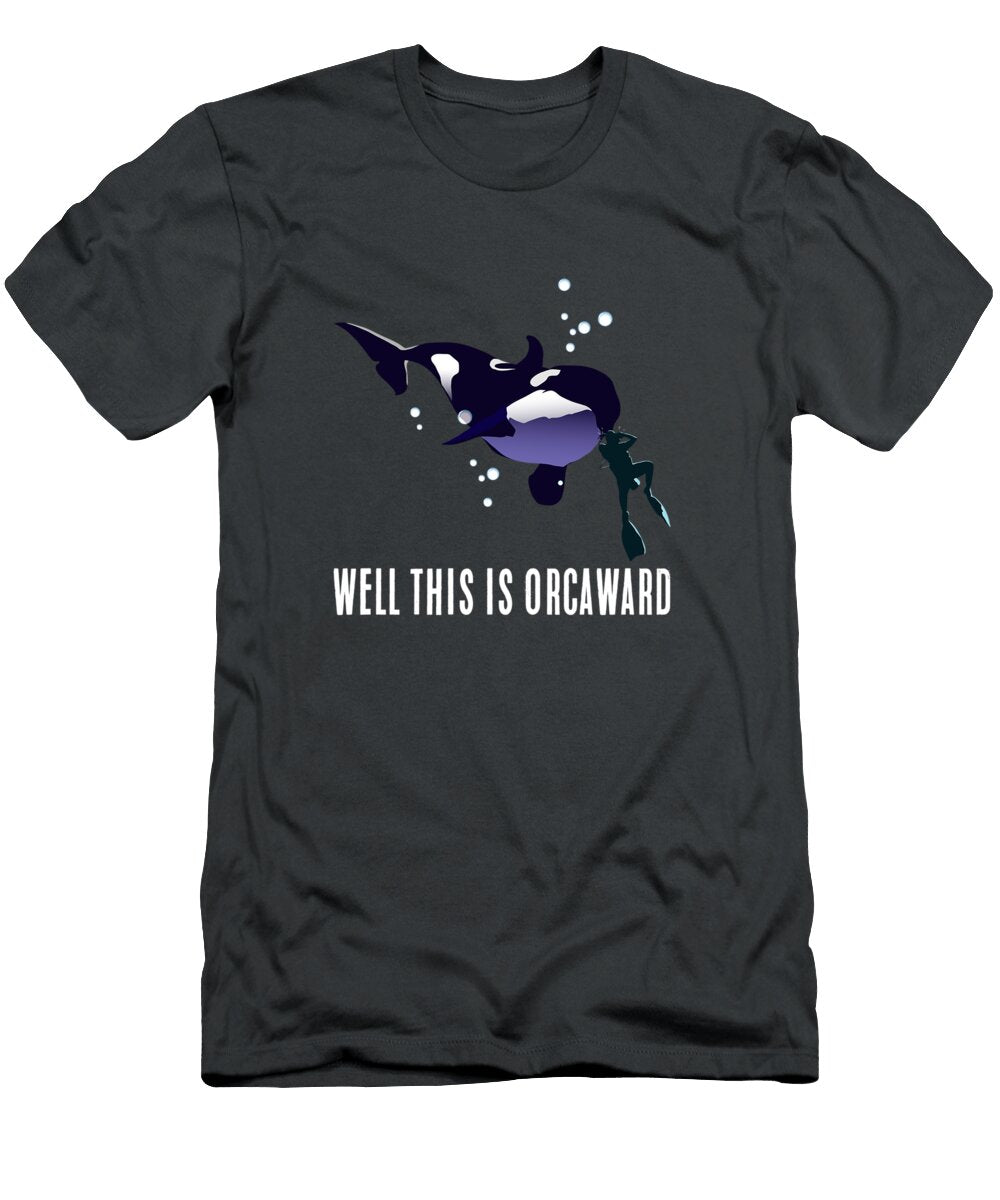 Well This Is Ward Killer Whale Diver Men Women Nonprofit Day Oghenetejiri5c T-Shirt
