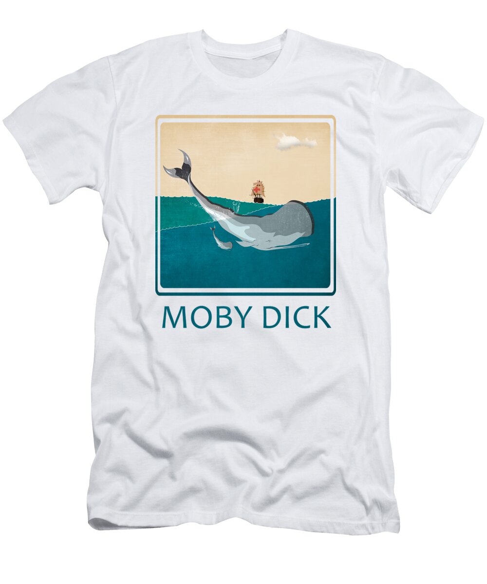 Whale in the Sea Mark Ashkenazi T-Shirt