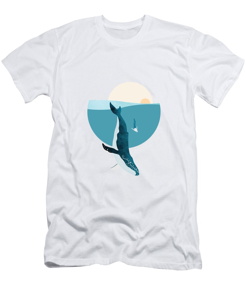 Whale Printable Yap Surfolio T-Shirt