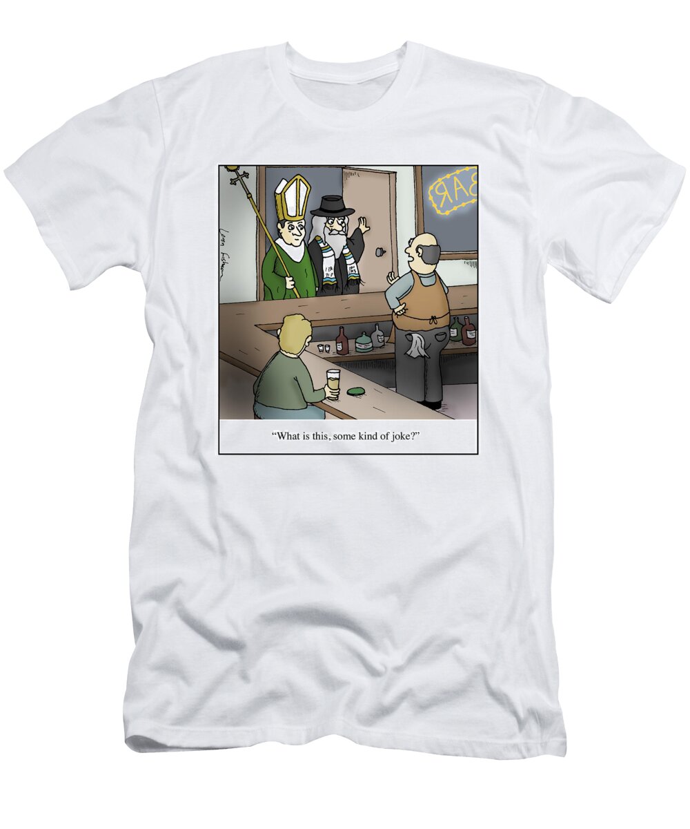 What Is This Some Kind of Joke Loren Fishman No Index T-Shirt