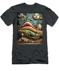 Whimsical Food Landscape with Character Kc Jones T-Shirt
