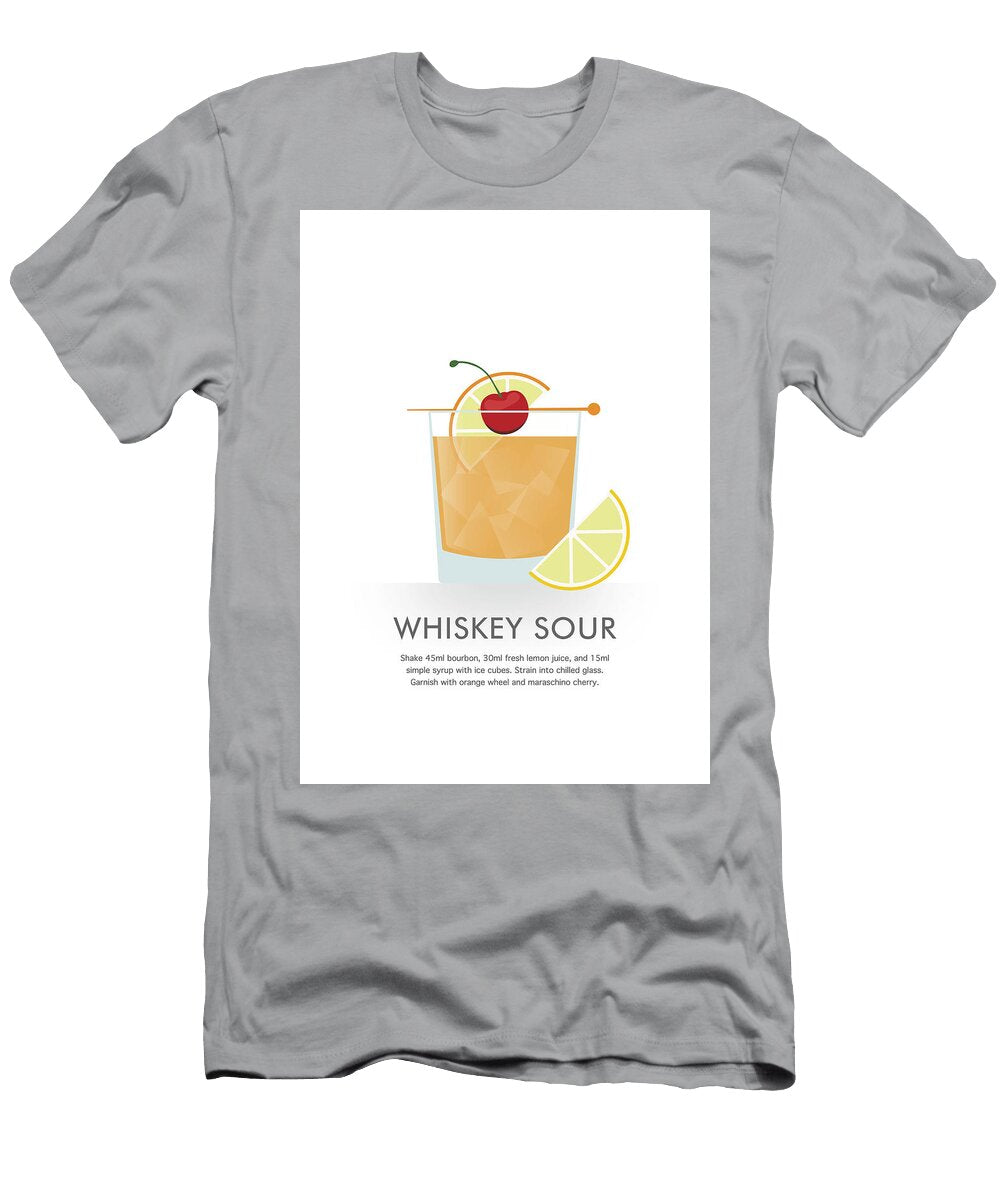 Whiskey Sour Cocktail Dennson Creative T-Shirt