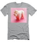 White and Pink Poodle Dog Csa Images T-Shirt