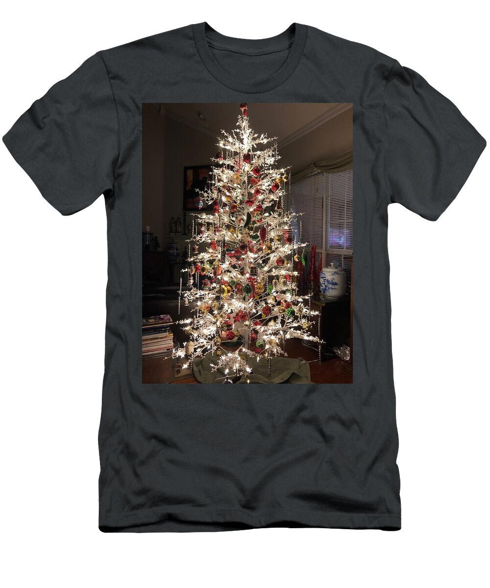 White Christmas Tree Frederick Lyle Morris T-Shirt