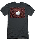 White Heart with Coffee Beans Garry Gay T-Shirt