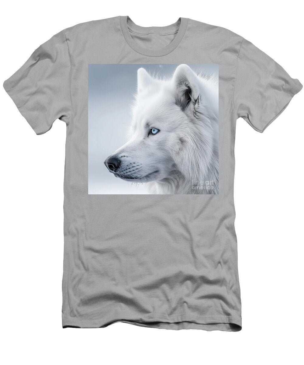 White Husky Profile Elisabeth Lucas T-Shirt