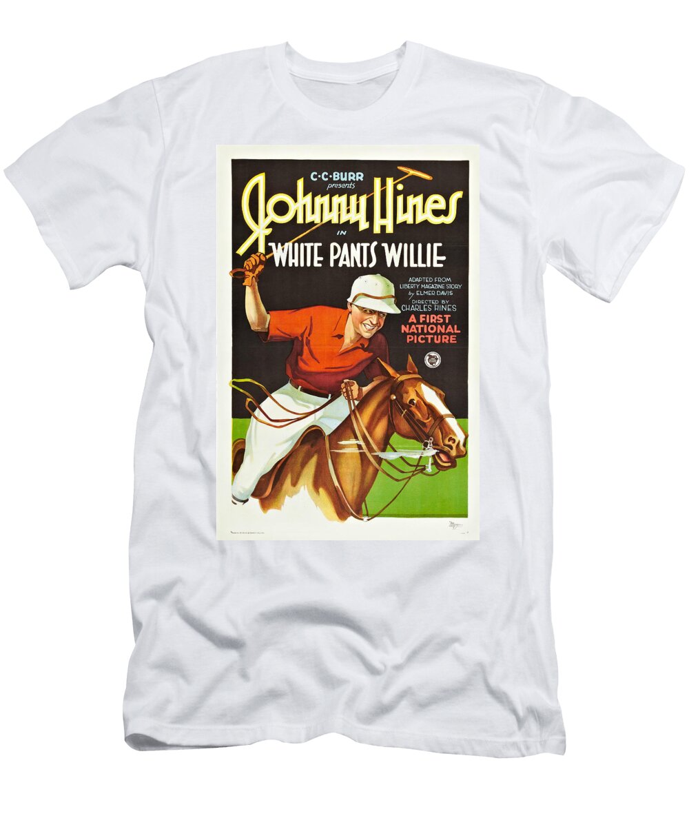 White Pants Willie 1927 Original Movie Poster T-Shirt