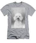 White Poodle Bw Elisabeth Lucas T-Shirt